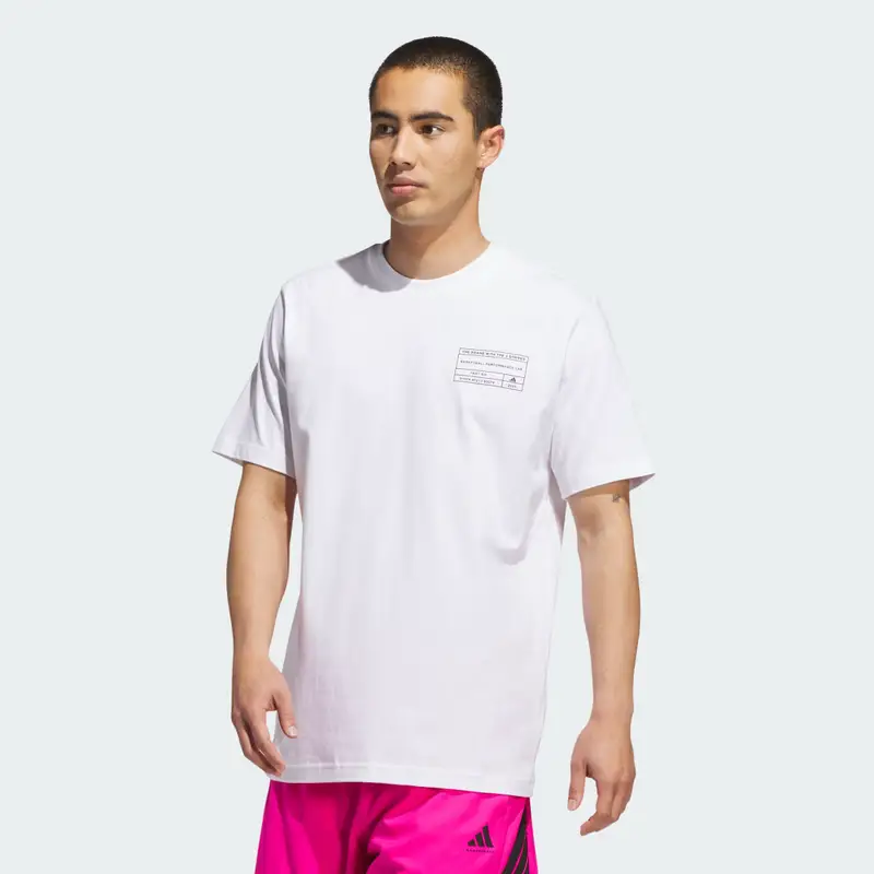 Adidas T-shirt Bianco 3186507 miniatura 2