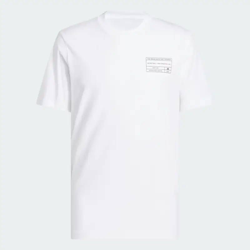 Adidas T-shirt Bianco 3186507 miniatura 4