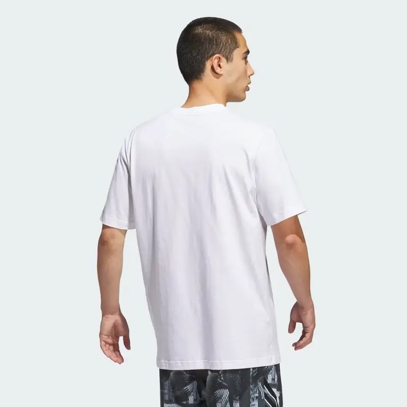 Adidas T-shirt Bianco 3186551 miniatura 2