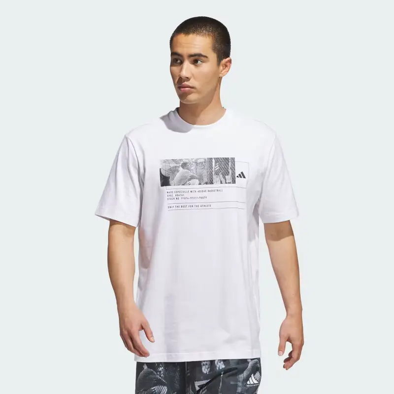 Adidas T-shirt Bianco 3186551