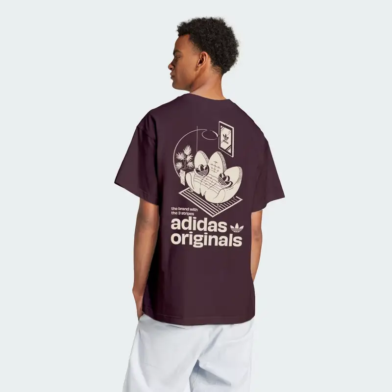 Adidas T-shirt Bordeaux 3528743 miniatura 2
