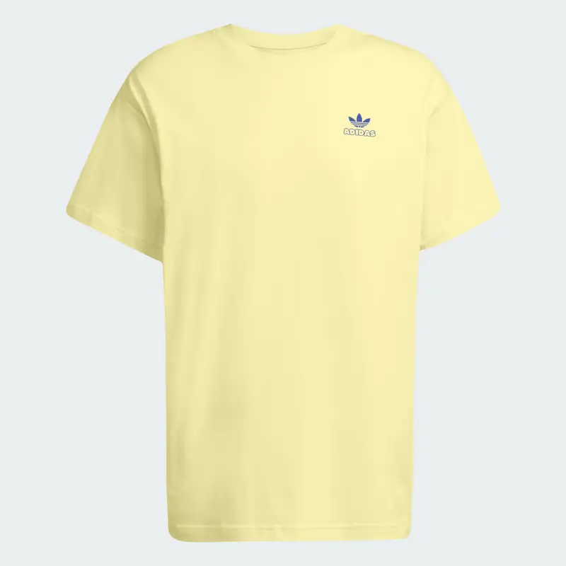 Adidas T-shirt Giallo 3570704 miniatura 4