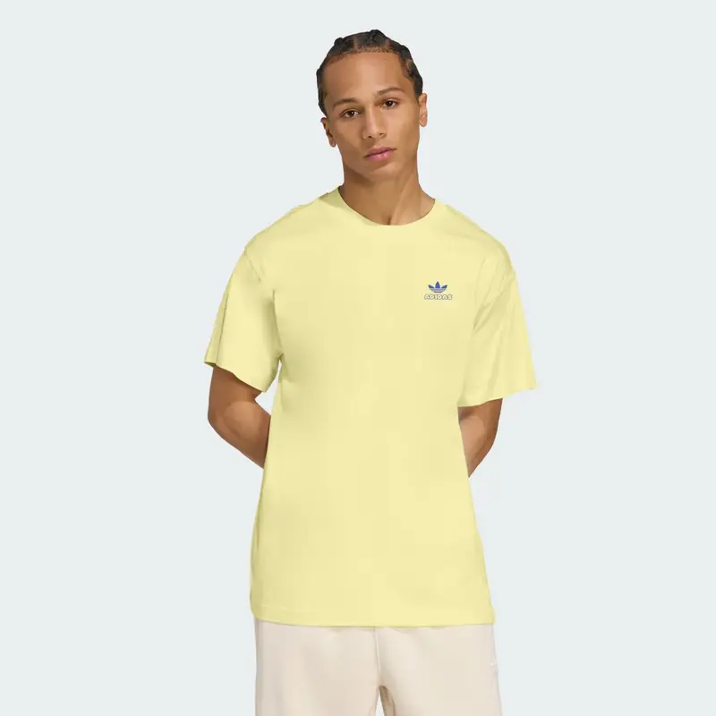 Adidas T-shirt Giallo 3570704