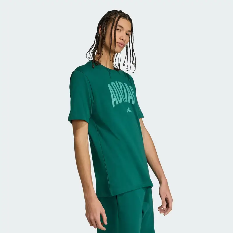 Adidas T-shirt Verde 3140042 miniatura 3