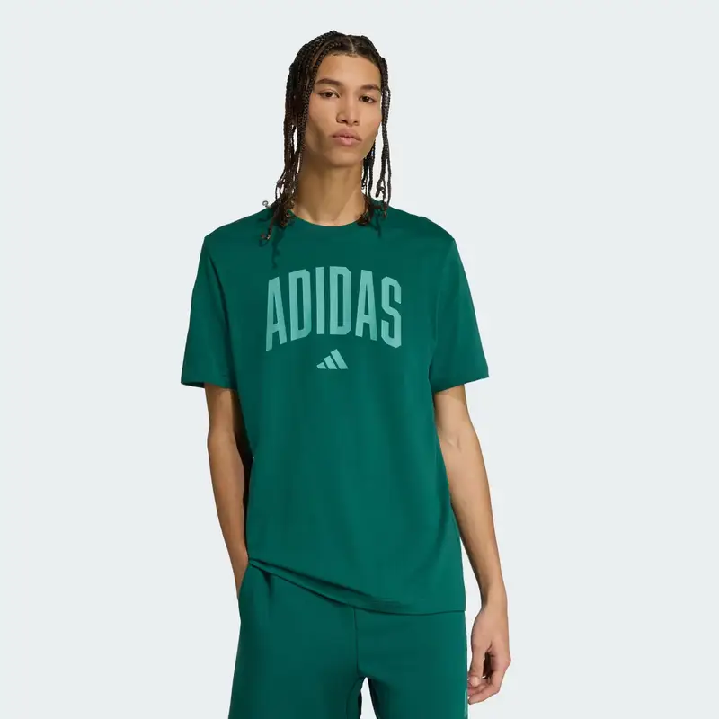Adidas T-shirt Verde 3140042