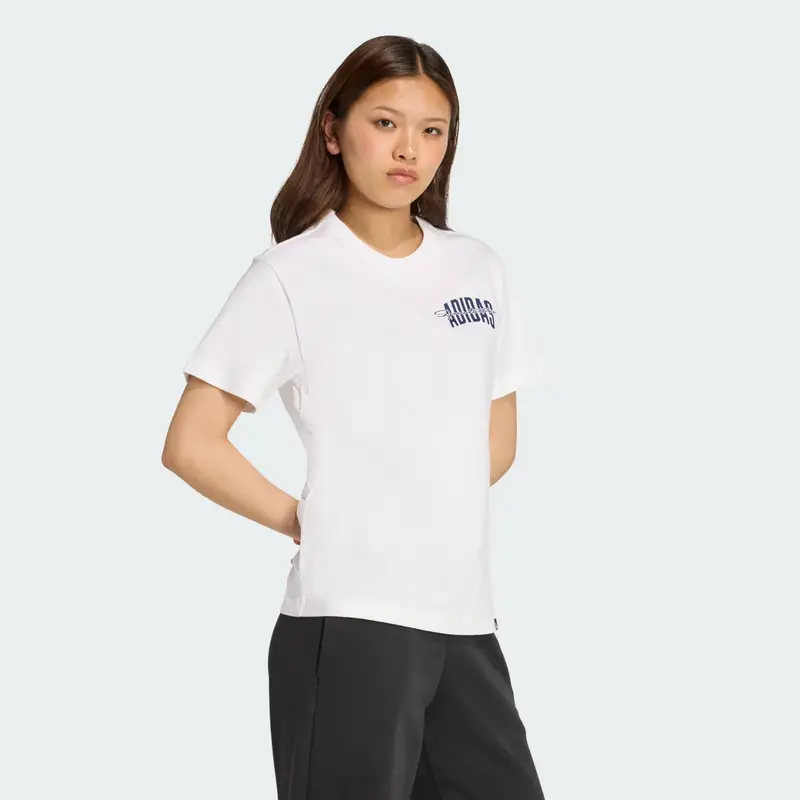 Adidas T-shirt Bianco 3186663 miniatura 3