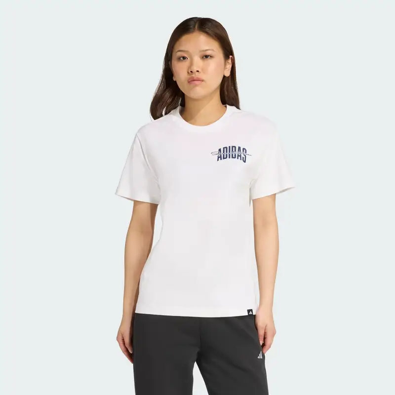 Adidas T-shirt Bianco 3186663