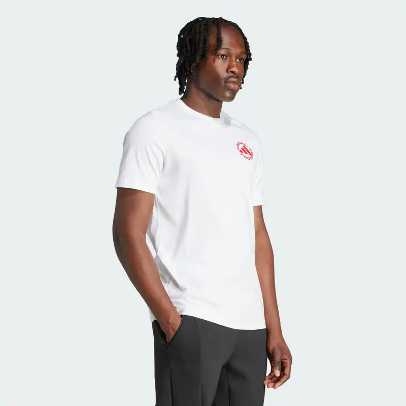 Adidas T-shirt Bianco 3186502 miniatura 3