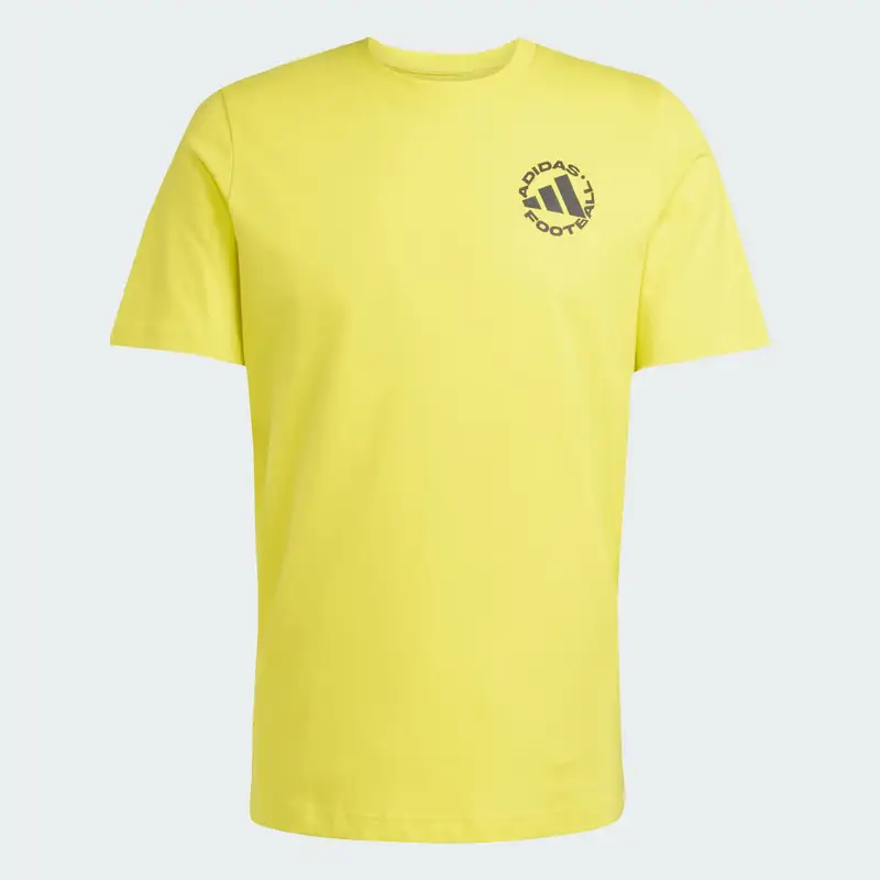 Adidas T-shirt Giallo 3186933 miniatura 4