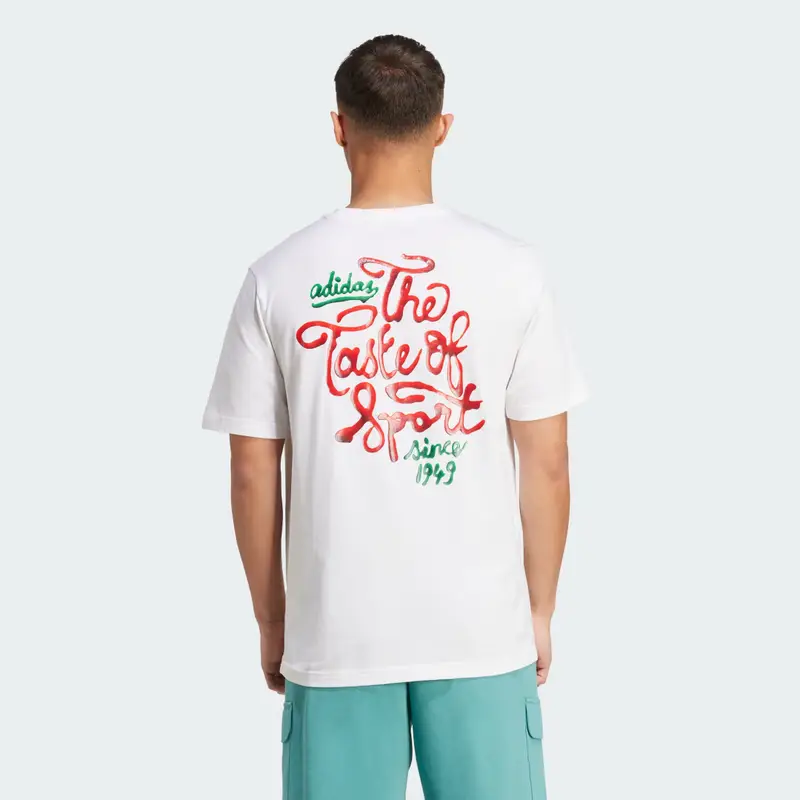 T-shirt grafica con salsa alimentare White