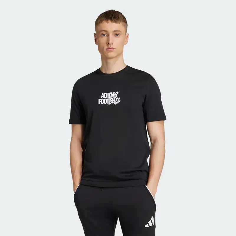 Adidas T-shirt Nero 3175008 miniatura 2