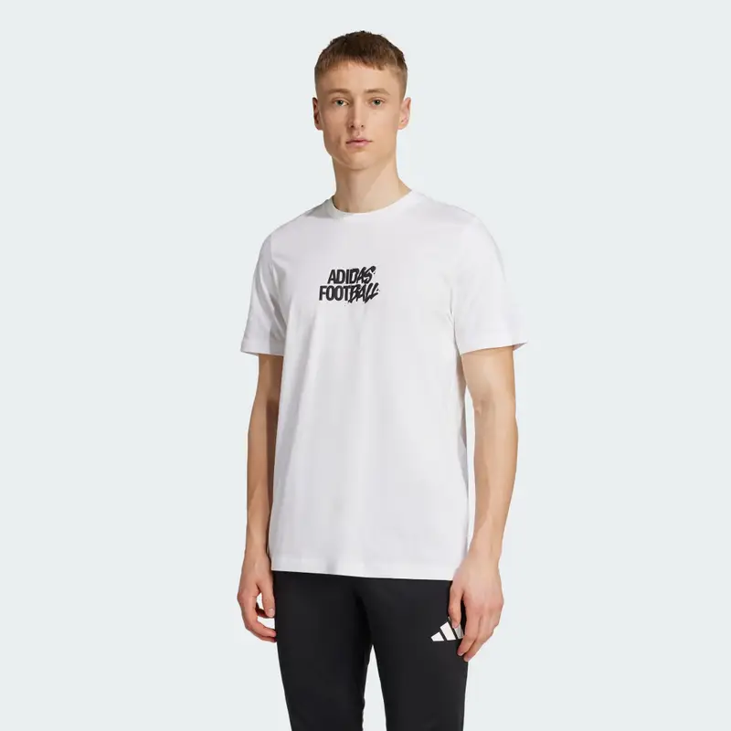 Adidas T-shirt Bianco 3186576 miniatura 2