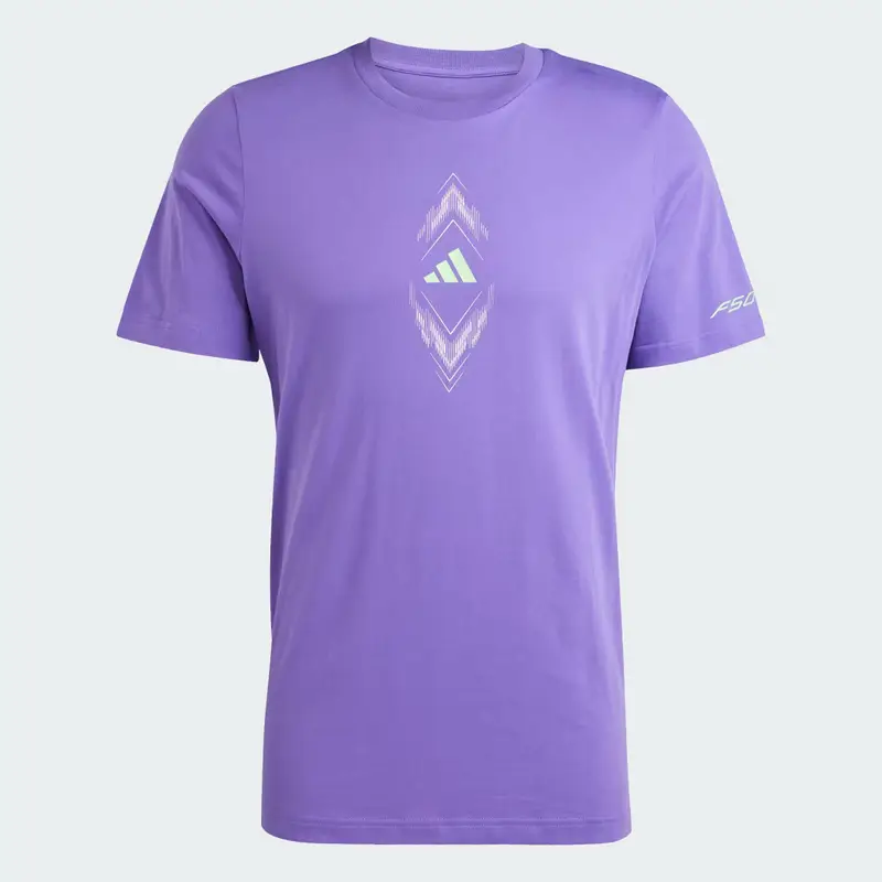 Adidas T-shirt Viola 3184835 miniatura 4