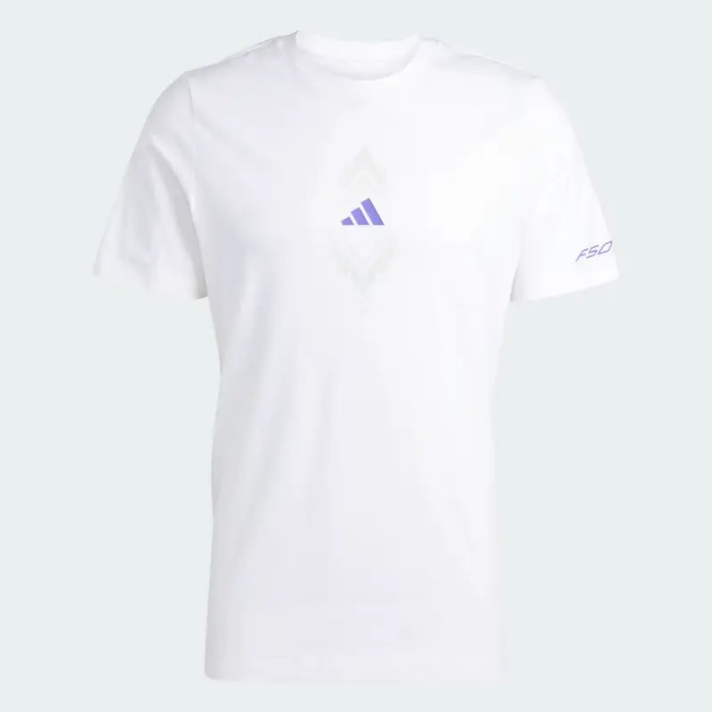 Adidas T-shirt Bianco 3186563 miniatura 4