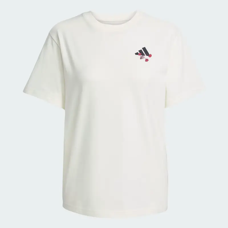 Adidas T-shirt Bianco 3407012 miniatura 4
