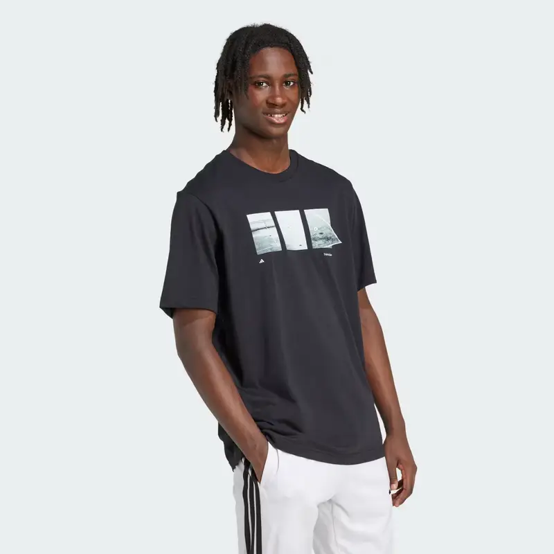 Adidas T-shirt Nero 3175059 miniatura 3