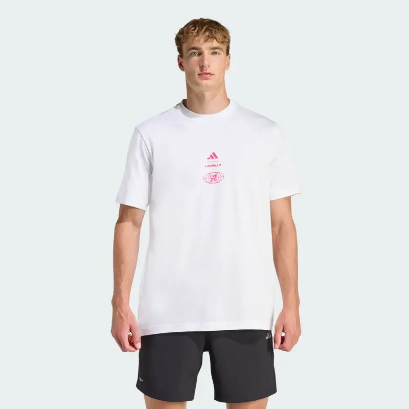 Adidas T-shirt Bianco 3141103 miniatura 2