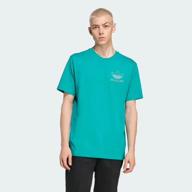 Adidas T-shirt Verde 3140767