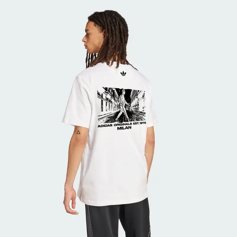 Adidas T-shirt Bianco 3141139 miniatura 2