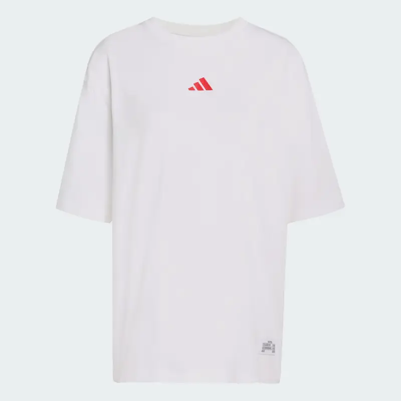 Adidas T-shirt Bianco 3781811 miniatura 4