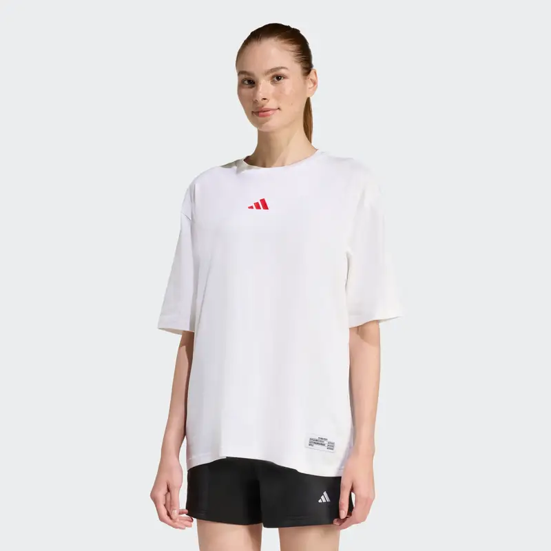 Adidas T-shirt Bianco 3781811