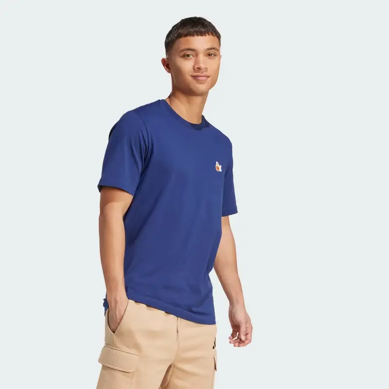 Adidas T-shirt Blu 3140131 miniatura 3