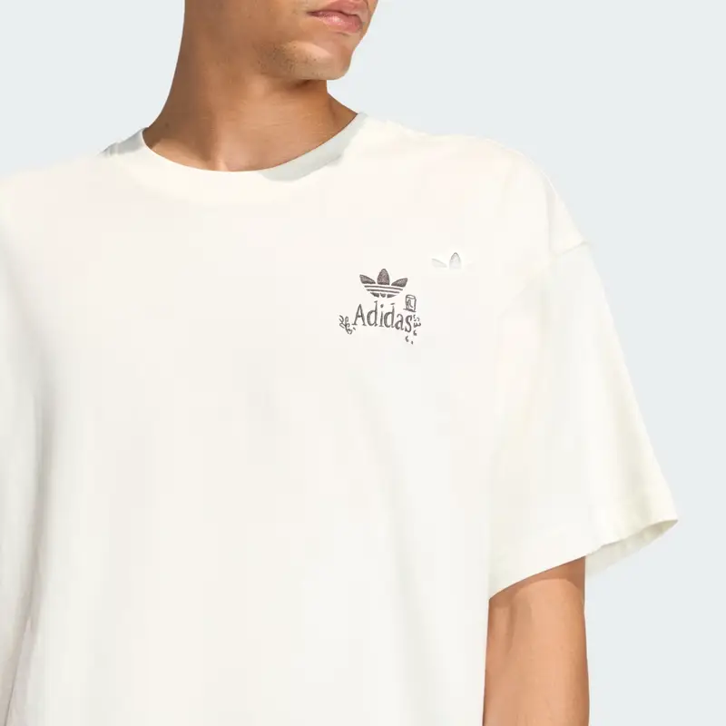 Adidas T-shirt Bianco 3184338 miniatura 4