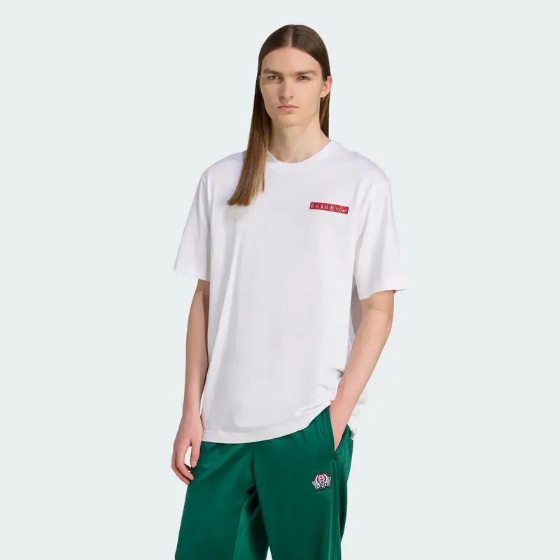 Adidas T-shirt Bianco 3141116 miniatura 2