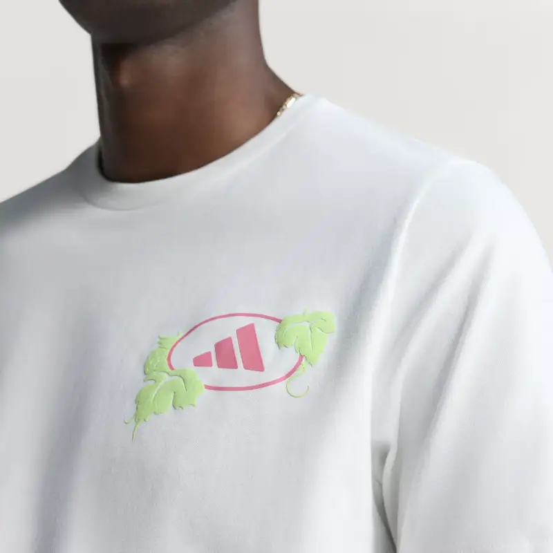 Adidas T-shirt Bianco 3186501 miniatura 4