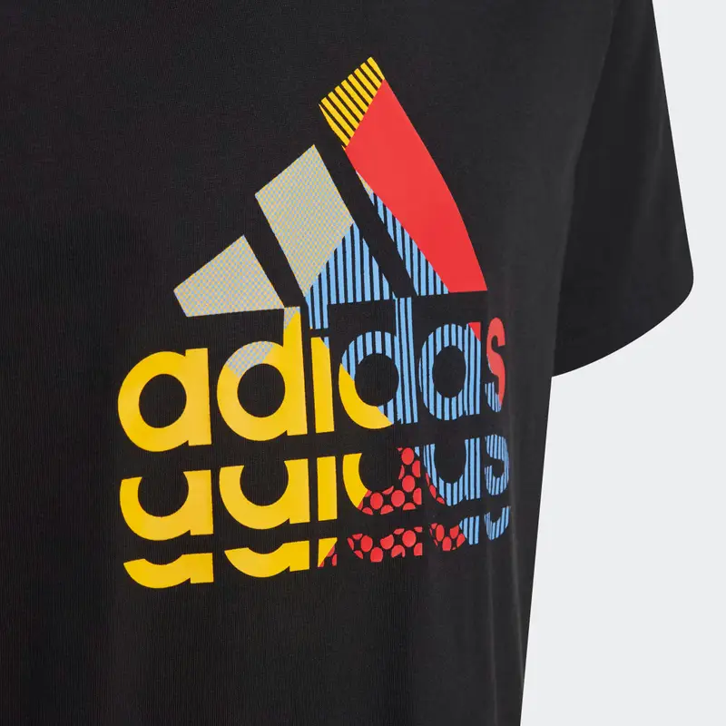 Adidas T-shirt Nero 3175392 miniatura 4