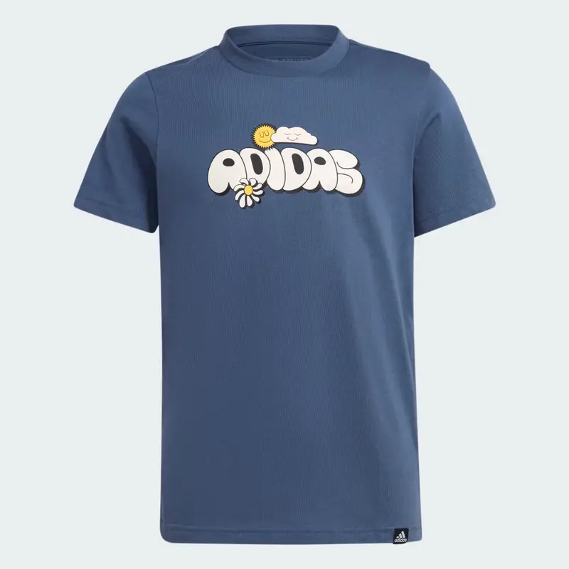 Adidas T-shirt Blu 3768834 miniatura 4