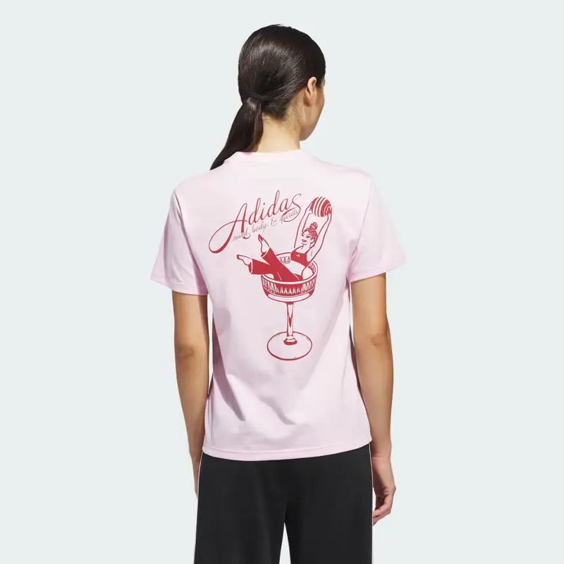 T-shirt GRAPHICA MENTE CORPO &amp; SPIRITO(I) Clear Pink miniatura 2