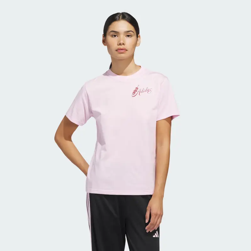 T-shirt GRAPHICA MENTE CORPO &amp; SPIRITO(I) Clear Pink