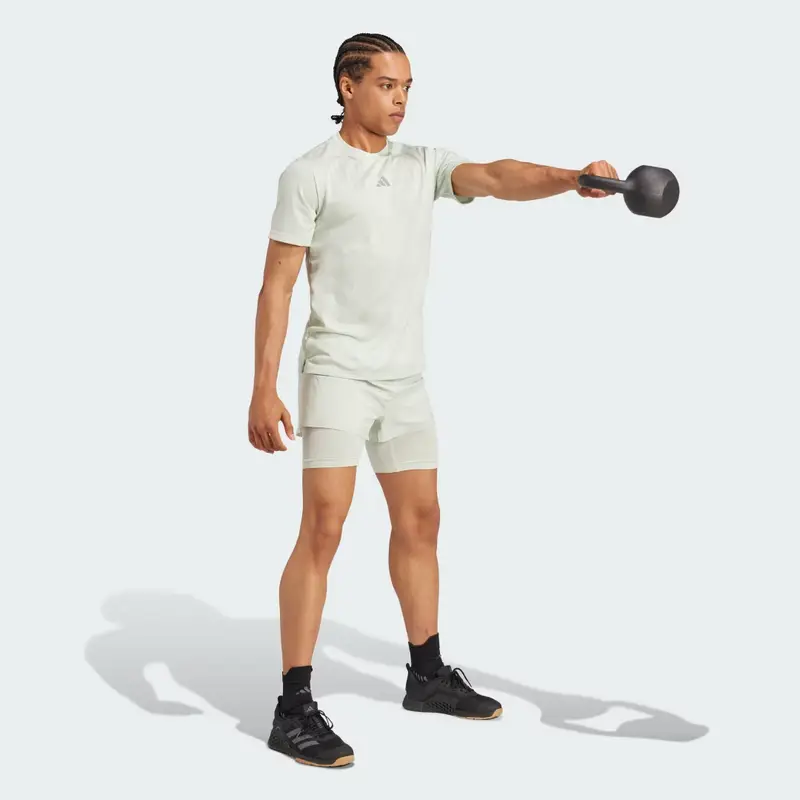 Adidas T-shirt Verde 3436136 miniatura 3