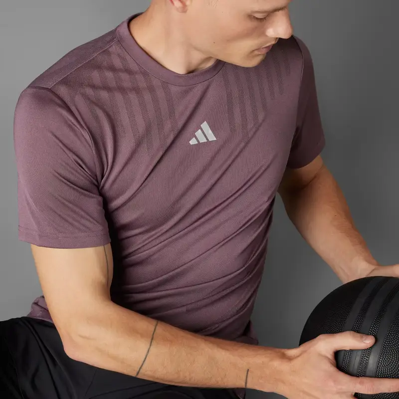 Adidas T-shirt Viola 3185535 miniatura 3