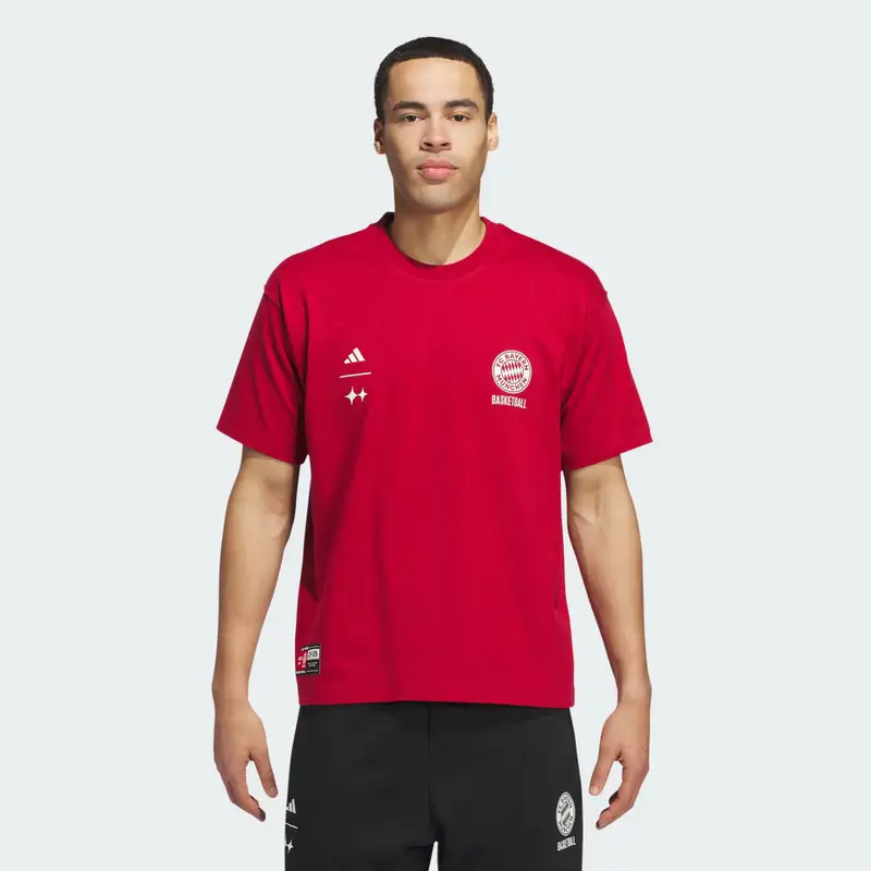 Adidas T-shirt Rosso 4158102 miniatura 3