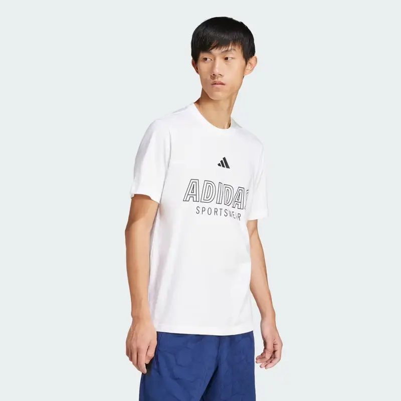 Adidas T-shirt Bianco 3798761 miniatura 3