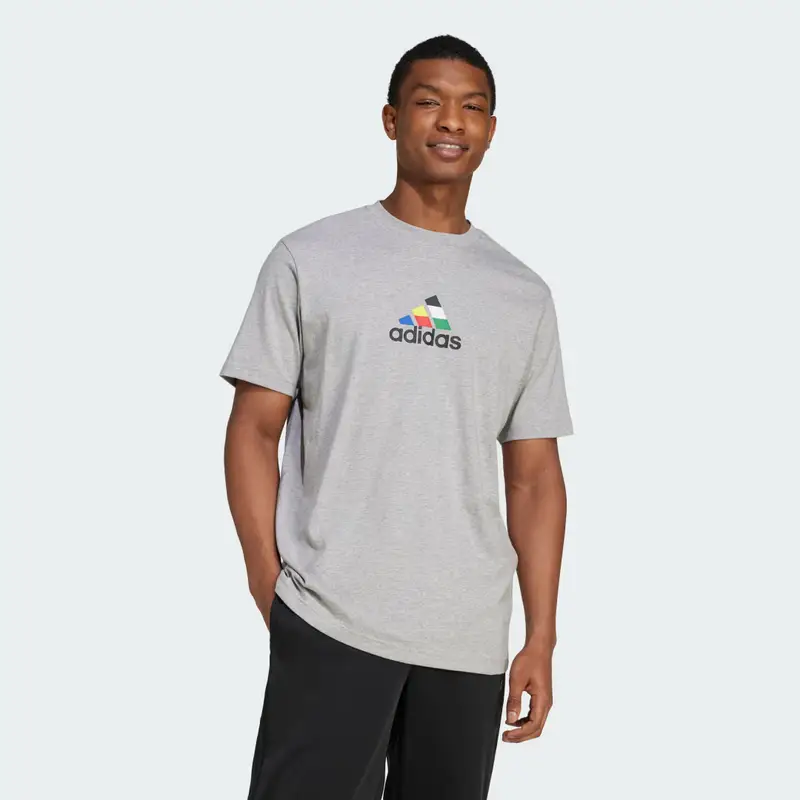 Adidas T-shirt Grigio 3436158