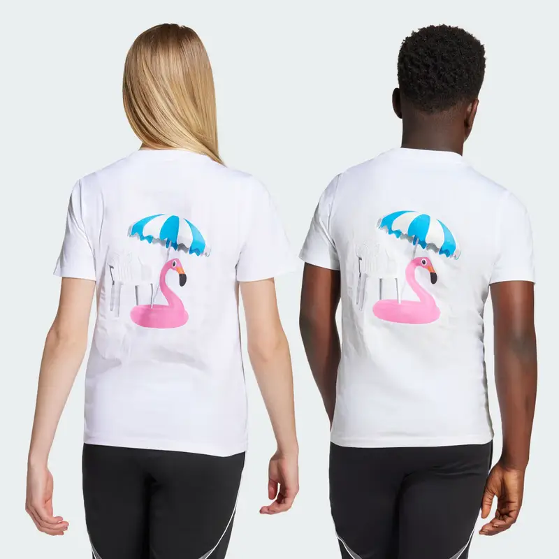 Adidas T-shirt Bianco 3186586