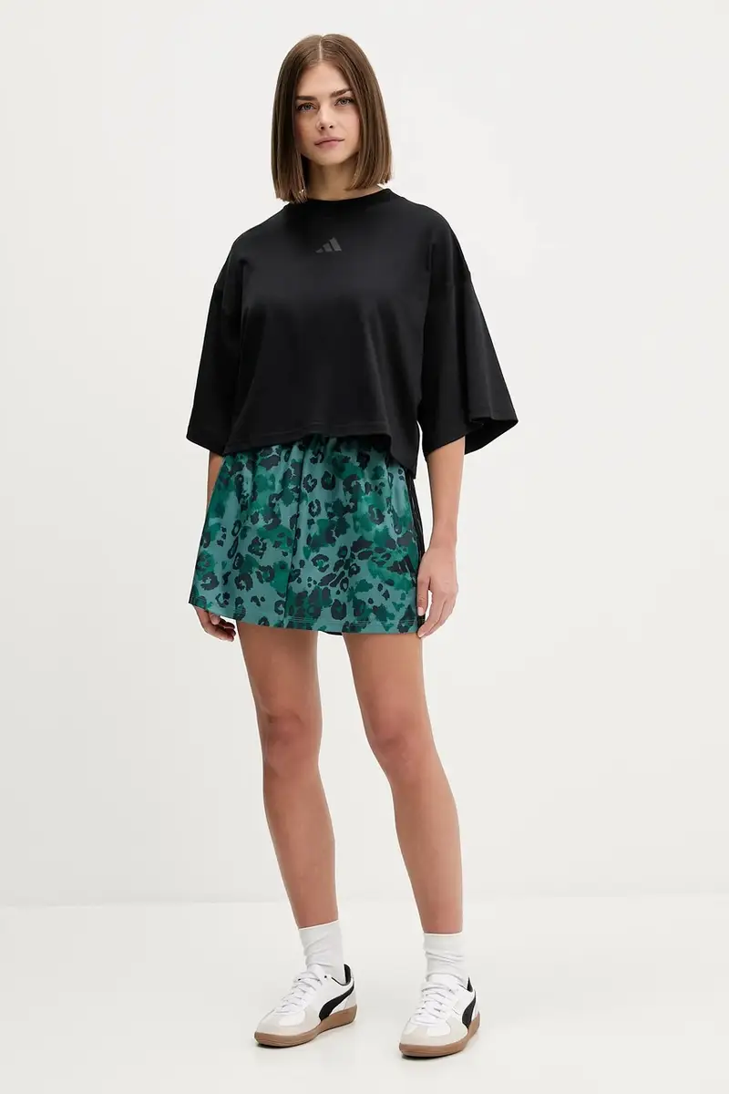 Adidas T-shirt Donna Nero 3647119 miniatura 2