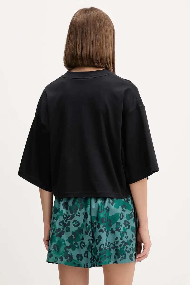 Adidas T-shirt Donna Nero 3647119 miniatura 3