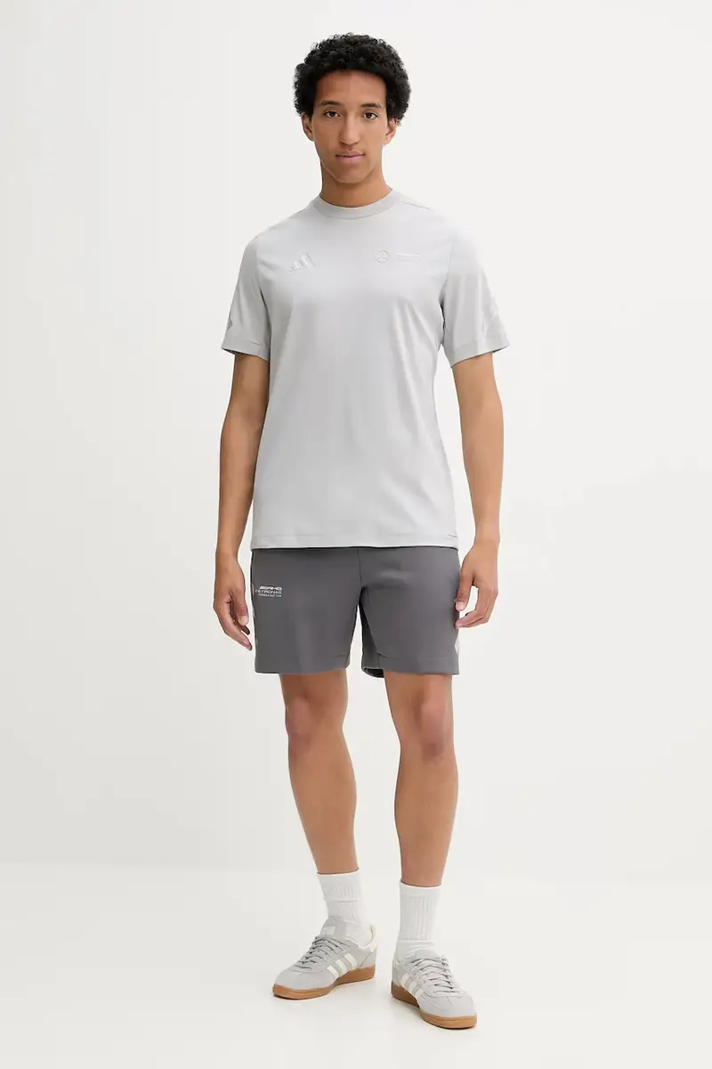 Adidas T-shirt Uomo Grigio 3610114 miniatura 2
