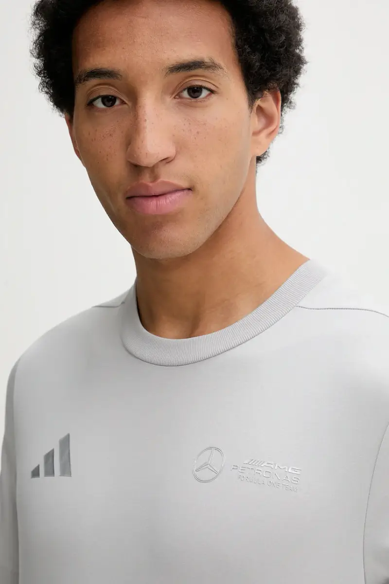 Adidas T-shirt Uomo Grigio 3610114 miniatura 4