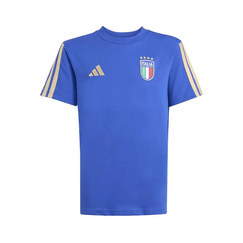 T-Shirt Italia Culture Dna Blu Bambino 7-8 Anni