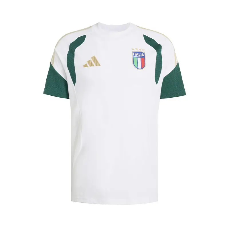 T-Shirt Italia Training Cotton Bianco Uomo L