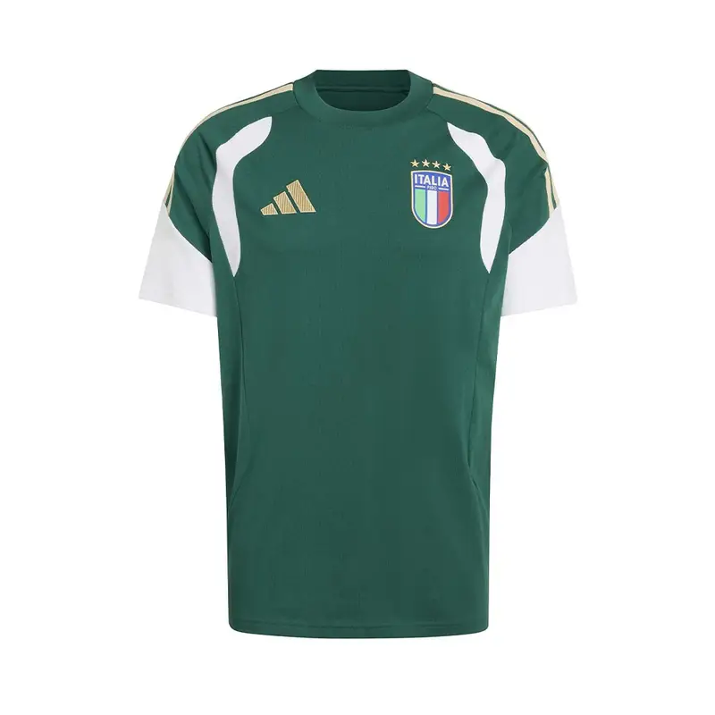 T-Shirt Italia Training Cotton Verde Uomo S