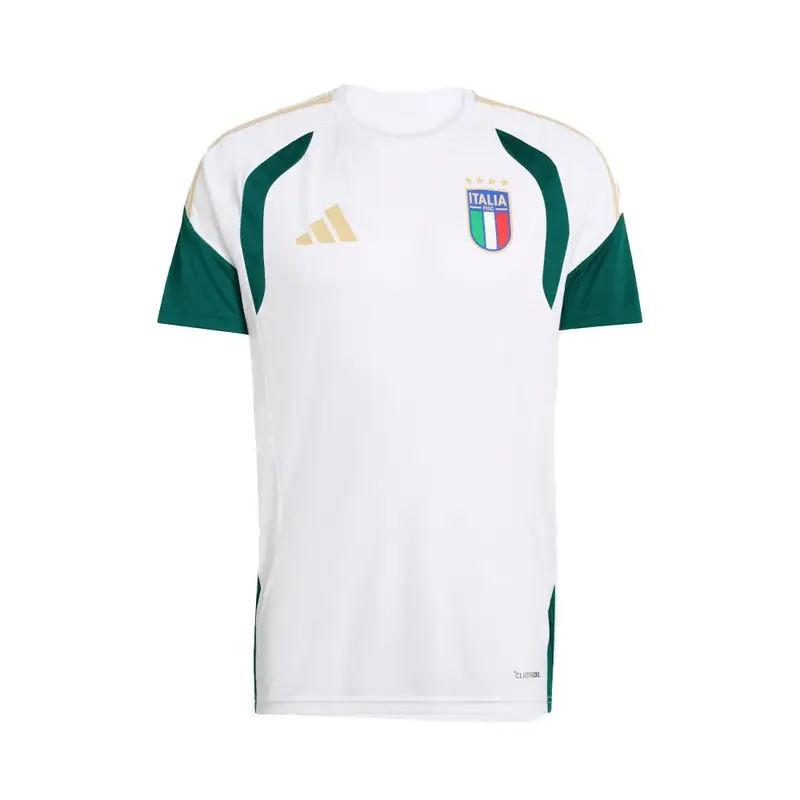 T-Shirt Italia Training Tiro Bianco Uomo L