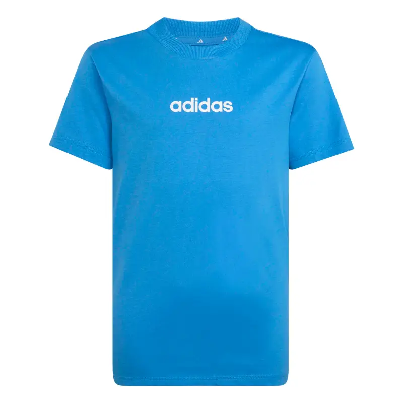 T-shirt jersey morbido bambino adidas Essentials Bleu