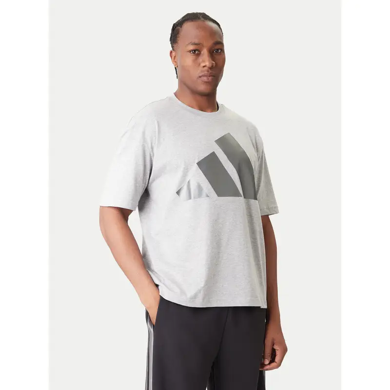 Adidas T-shirt Grigio 3412623
