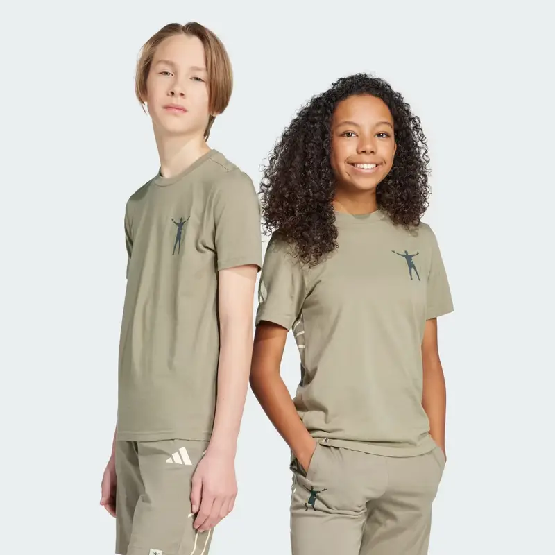 Adidas T-shirt Marrone 3671005